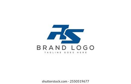 AS Logo Design Vektor Vorlage Design für Marke
