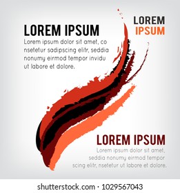 Logo design vector template. Colorful media icon. Vision Logotype concept idea.