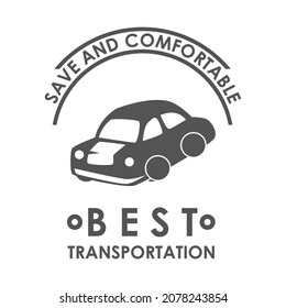 Logo Design Vector Transportation Airplane