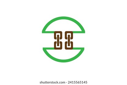 logo design vector logo unique link logo design