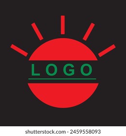 Diseño de logotipos. Diseño de logotipo muy defectuoso. Utilice muchas cosas