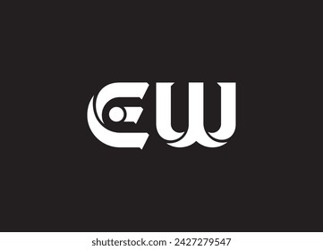 Logo design of W EW WE in vector for construction, home, real estate, building, property.