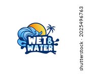 Logo design for waterpark recreation