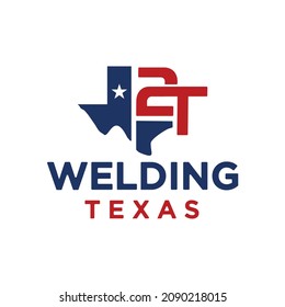 logo design welding texas 2t