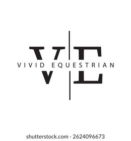 logotipo design branco desenho da frente logotipo nome VE