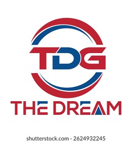 logotipo design branco frente logotipo nome TDG