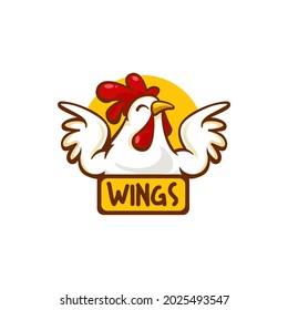 Logo Design For Who Love Chicken Wings