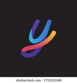 Logo Design Y Initial Vector