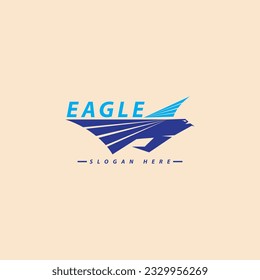 logo design for your company with eagle elements