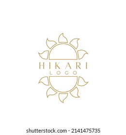 logo design for your company. sun logo