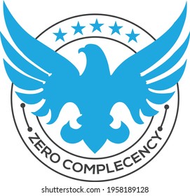 Logo design for zero complacency