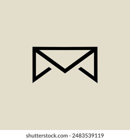 Logo design\envelope icon in house\real estate style can be used for your personal or company logo.