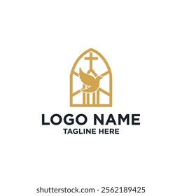 logo design,logo church ,logo template,vektor logo religion