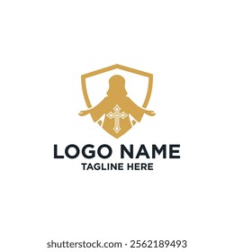 logo design,logo church ,logo template,vektor logo religion