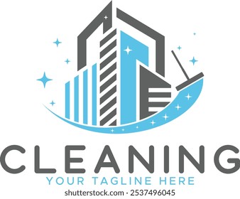 Design de logotipo para serviço de limpeza comercial, logotipo de serviço de limpeza, Sparkle and Shine Commercial Cleaning Log Design