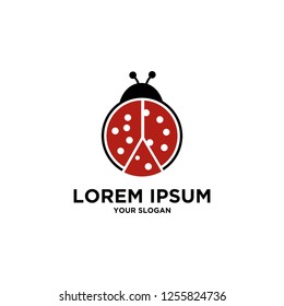 logo designs with icon bug and pizza