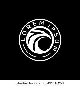 logo designs with icon eagle