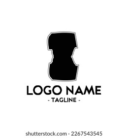 I logo designs and initial letters. Minimalist and simple Logo