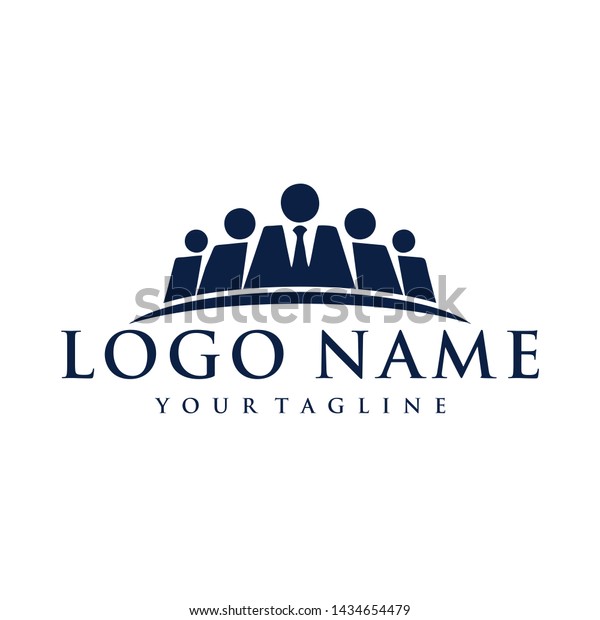 Logo Designs Symbol Team Business Company Stock Vector (Royalty Free ...