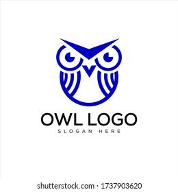 logo designs vector owl, line simple and elegant,Owl logo and icon concept. Logo available in vector. Linear style.
