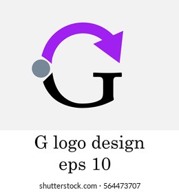 Logo design.Template creative vision logotype concept.Business corporate letter.Vector illustration;eps10 