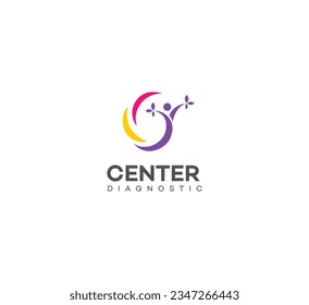 logo for diagnostic center Design Template Vector icon
