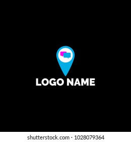 Logo Dialogue, logo chat, message, messenger