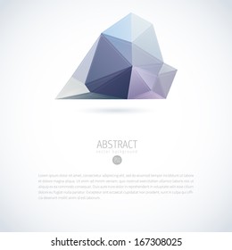 logo diamond vectors color design elements abstract vector fashionable scene with three object logo diamond vectors color design elements line white colorful conceptual scene multicolored numeric tren