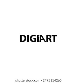 logo for digital art company.
