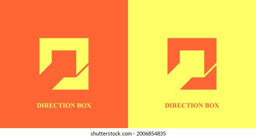 Logo Directional Box For A Tech Hint