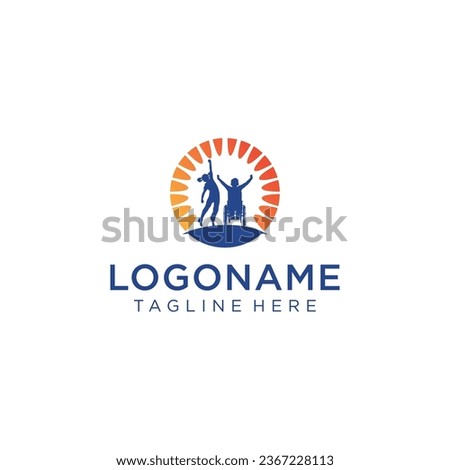 logo for disabled children's foundation vector