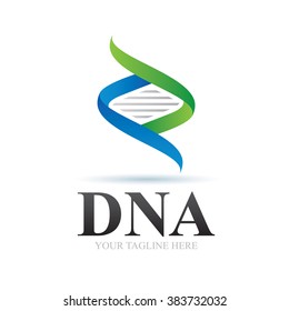 Logo DNA Icon Element Template Design Logos