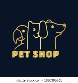 The logo of a dog
