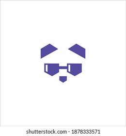 logo dog icon vector templet