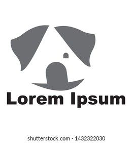 logo of a dog smiled in the house of entrusting
