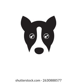 Logo dog, symbol, protect sign
