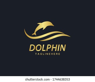 a logo of the dolphin