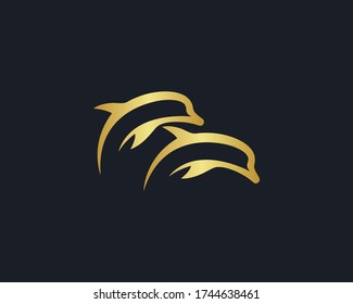 a logo of the dolphin