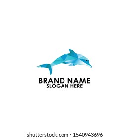 logo dolpin modern vector design