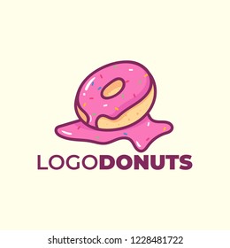 LOGO DONUTS DONUT DOUGHNUT CAFE BAR RESTAURANT COFFEE FOOD SNACK
