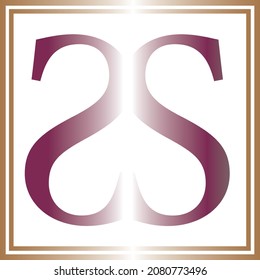 Logo con doble 'S' en cuadrado