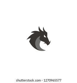 logo dragon abstract