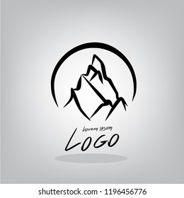 Logo Draw by hand vector