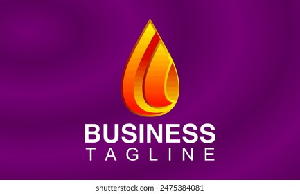 logo, drop, drop logo, icon, water, design, nature, symbol, vector, concept,