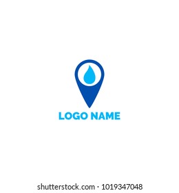 Logo drop, for water
