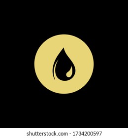 a logo of drop water
