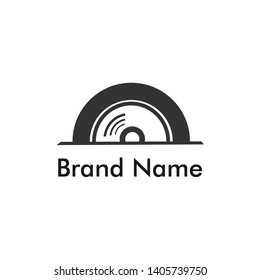 Logo of DVD player vector design