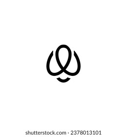 Logo e initial e design business education foundation partners