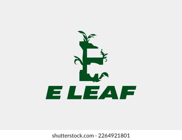 LOGO E LEAF COMPANY NAME