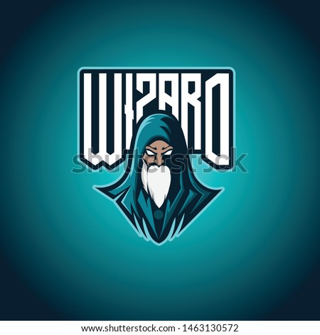 LOGO E SPORT WIZARD CHARACTER